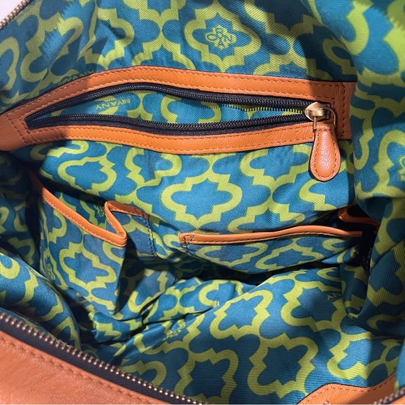 orYANY Tan Hobo Expandable bag with Tassels - Picture 9 of 10